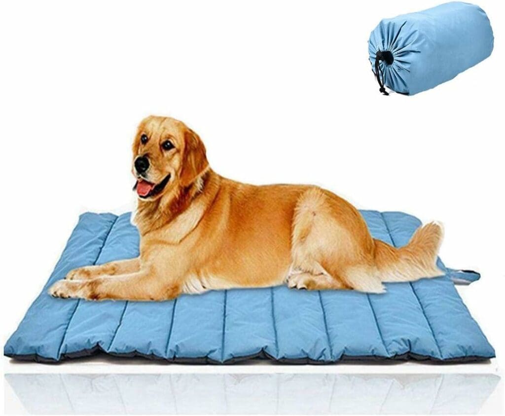 CHEERHUNTING Outdoor Dog Bed, Waterproof, Washable, Large Size, Durable, Water Resistant, Portable and Camping Travel Pet Mat