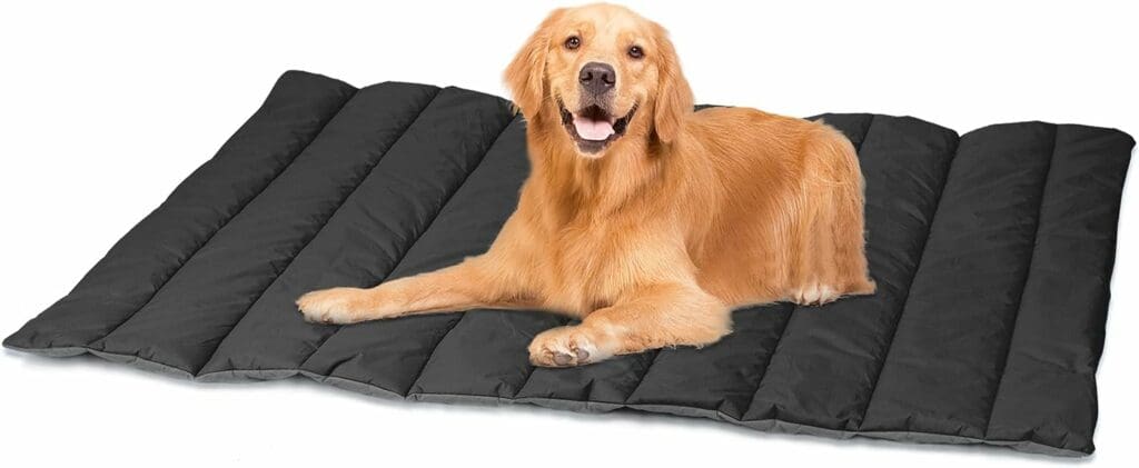 Heeyoo Outdoor Dog Bed, Water Proof Camping Dog Bed, Machine Washable and Easy Clean Travel Dog Bed, Foldable Pet Mat for Small, Medium, and Large Dog and Cat